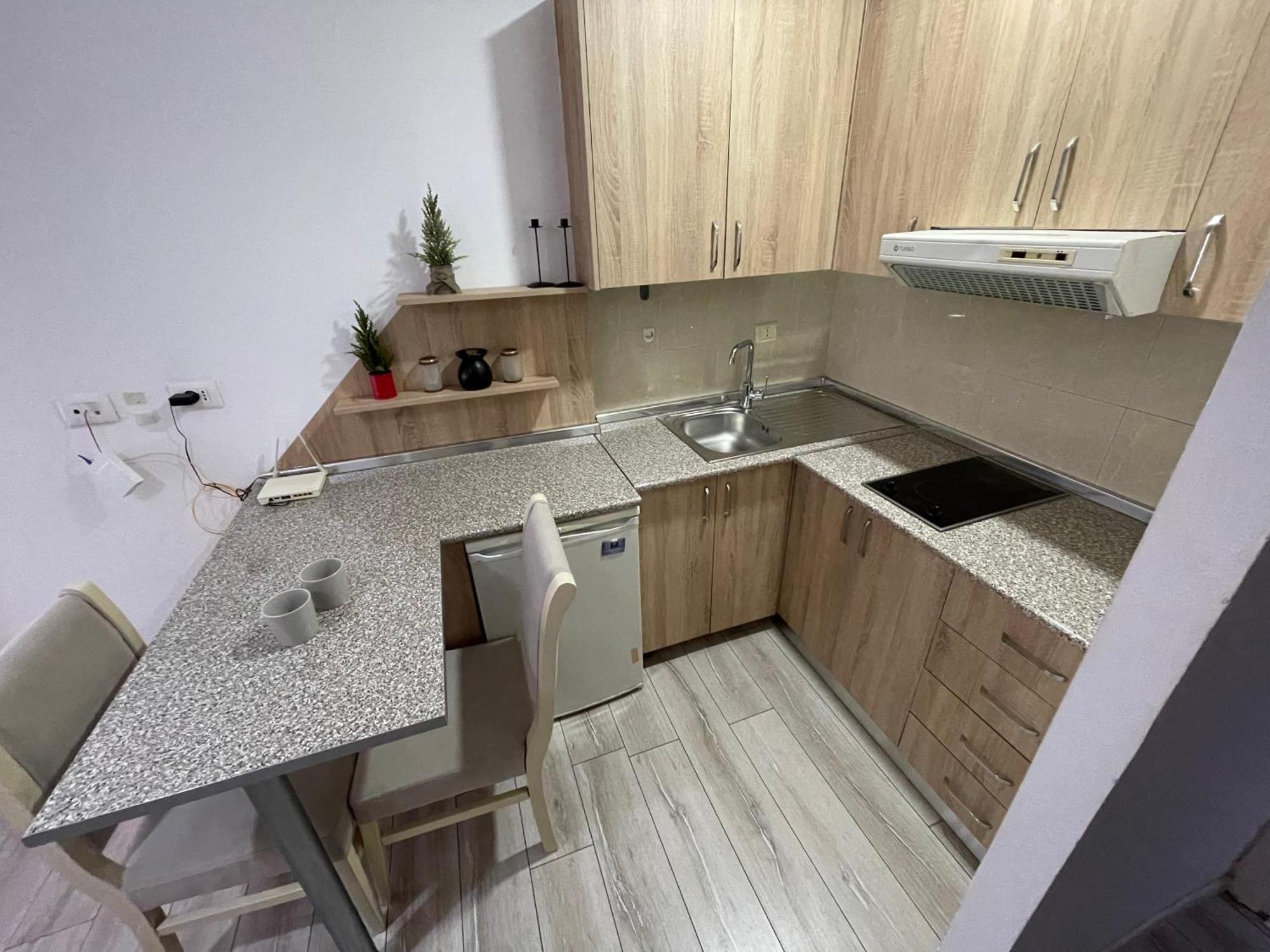 Downtown Modern Studio Apartment ティラナ エクステリア 写真